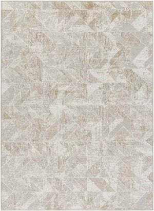 Adrion Modern Dark Brown/Ivory Area Rug