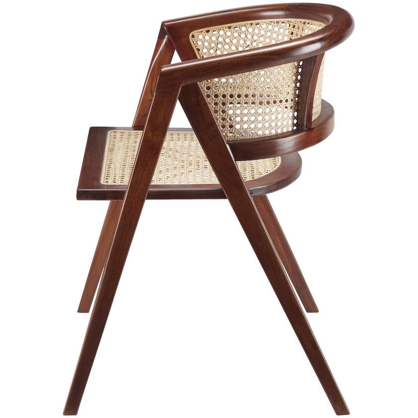 Tyhesha Dark Brown Dining Chair