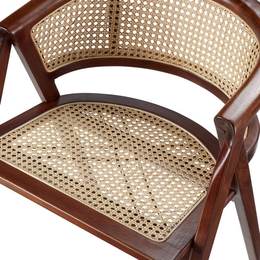 Tyhesha Dark Brown Dining Chair