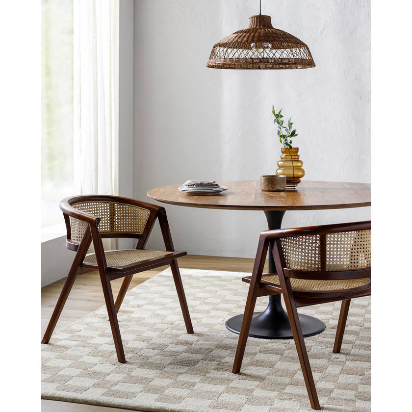 Tyhesha Dark Brown Dining Chair