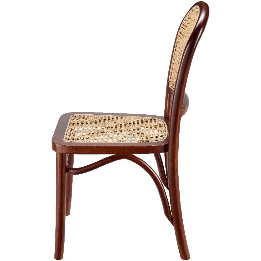 Shania Wheat/Wood Dining Chair