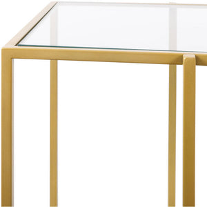 Kenric Gold Console Table