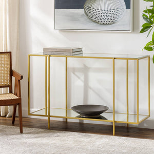 Kenric Gold Console Table