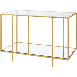 Kenric Gold Console Table