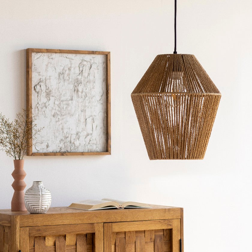 Mervyn Global Beige Ceiling Lighting