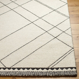 Athea Modern Cream Area Rug