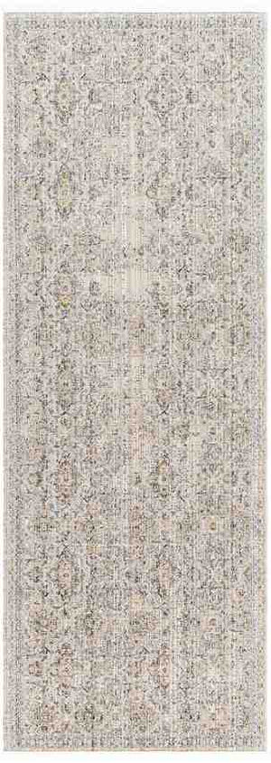 Margaret Traditional Taupe/Charcoal Washable Area Rug - Becki Owens x Livabliss