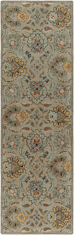 Lyon Traditional Medium Brown Area Rug