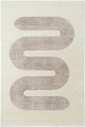 Carla Modern Taupe Area Rug