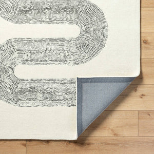 Carla Modern Charcoal Area Rug