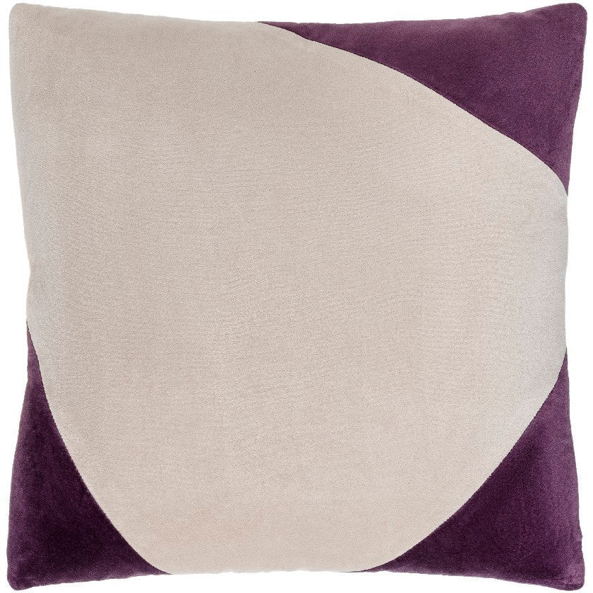 Natane Dark Purple Pillow Cover