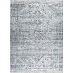 Tyanne Traditional Charcoal Area Rug