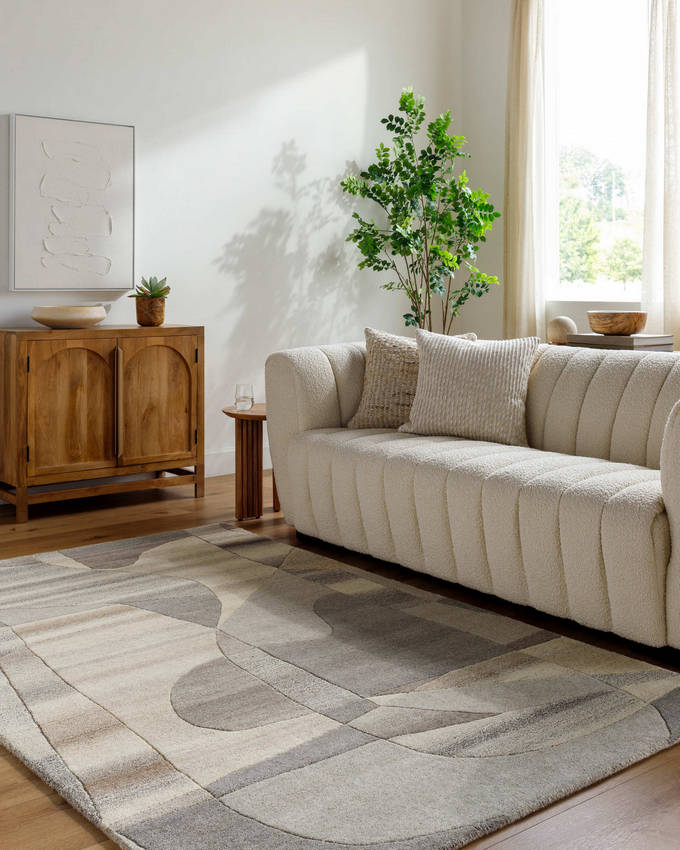 Orleans Modern Ash/Grey Area Rug