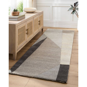 Lollum Modern Metallic - Silver Area Rug