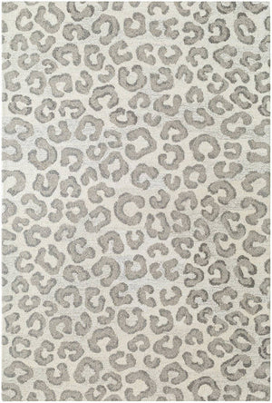 Gualberto Modern Light Silver Area Rug