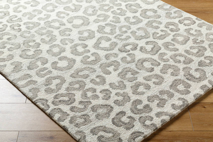 Gualberto Modern Light Silver Area Rug