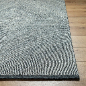 Montel Modern Cream/Black Area Rug