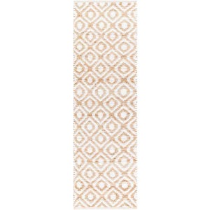 Diandria Modern White/Tan Area Rug