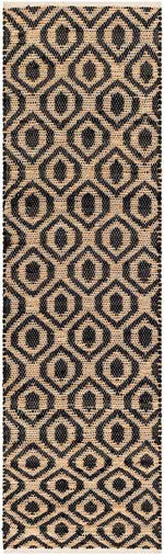 Diandria Modern Tan/Black Area Rug