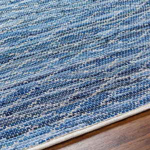 Devone Modern Light Blue Area Rug