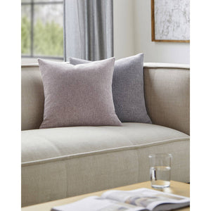 Aarn Light Silver Pillow Cover