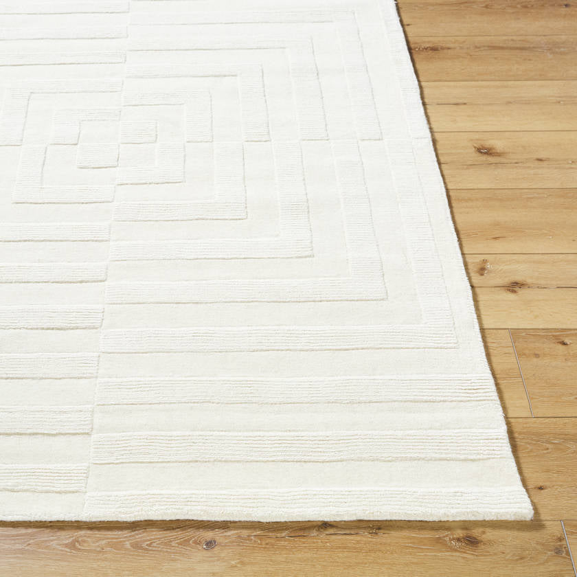 Cantal Modern Pearl Area Rug