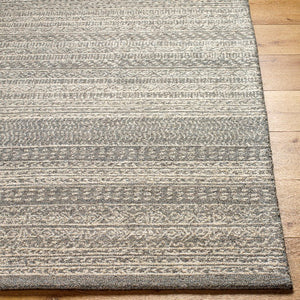 Melun Global Charcoal/Oatmeal Area Rug