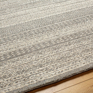 Melun Global Charcoal/Oatmeal Area Rug