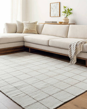 Ishaq Cottage Off-White Area Rug