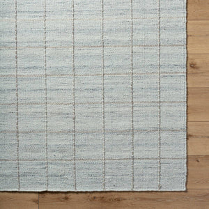 Ishaq Cottage Soft Blue Area Rug