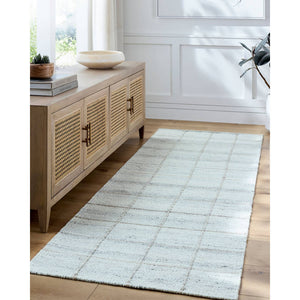 Ishaq Cottage Soft Blue Area Rug