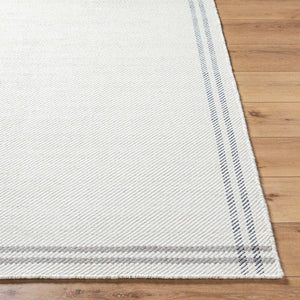 Janmichael Cottage Light Silver/Charcoal Area Rug