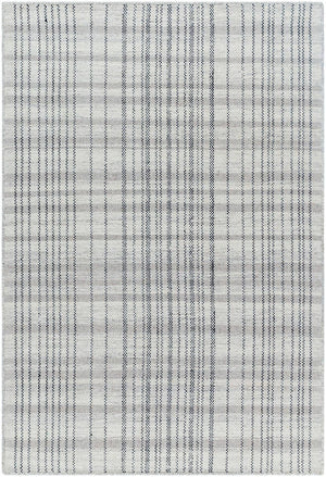 Ishaq Cottage Light Silver Area Rug