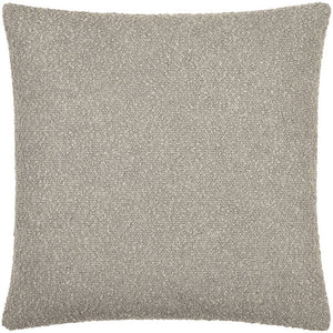 Cleophus Metallic - Silver Pillow Cover