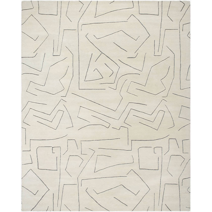 Jillienne Modern Pearl Area Rug
