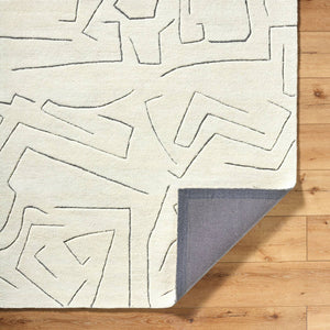 Jillienne Modern Pearl Area Rug