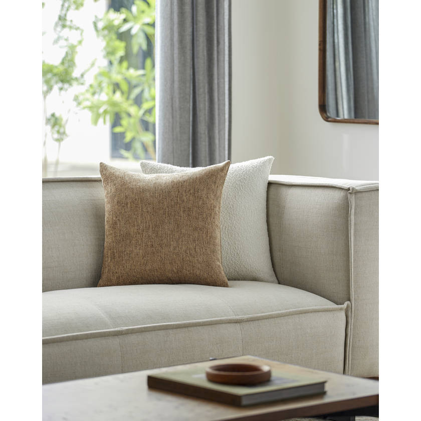 Demarkus Khaki Pillow Cover