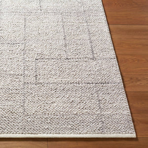 Corban Modern Slate  Area Rug