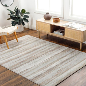 Ermerveen Modern Dark Brown Area Rug