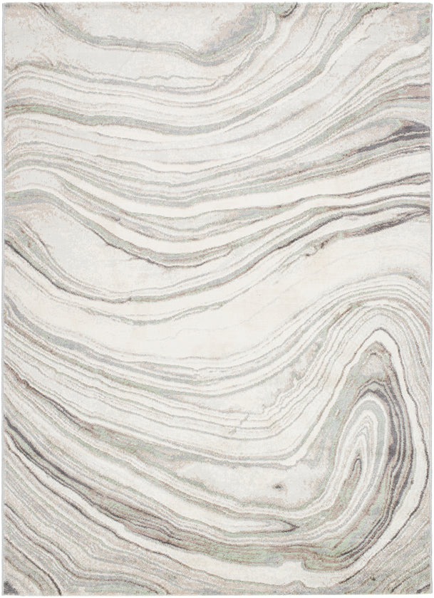 Morad Modern Light Gray Area Rug
