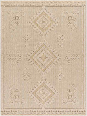 Jacquelynn Modern Light Brown Area Rug