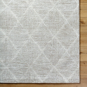 Yves Global Light Silver Area Rug