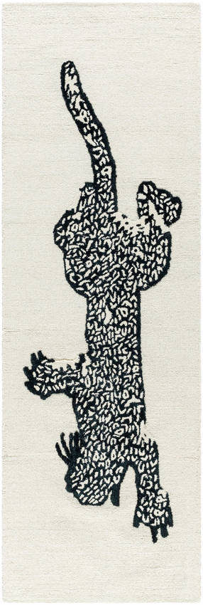 Santania Modern Black/Cream Area Rug