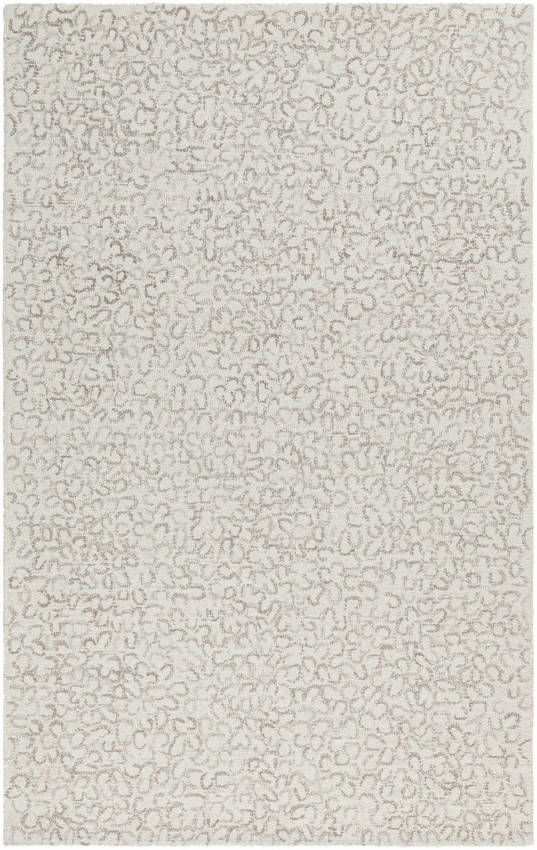 Shiann Modern Light Silver Area Rug