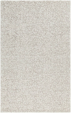 Shiann Modern Light Silver Area Rug