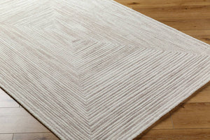 Antwann Modern Light Silver Area Rug