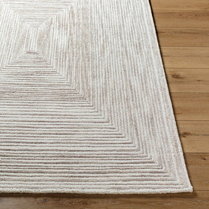 Antwann Modern Light Silver Area Rug