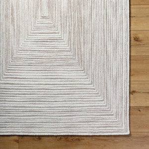 Antwann Modern Light Silver Area Rug