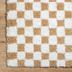 Bondurant Modern Mustard Area Rug