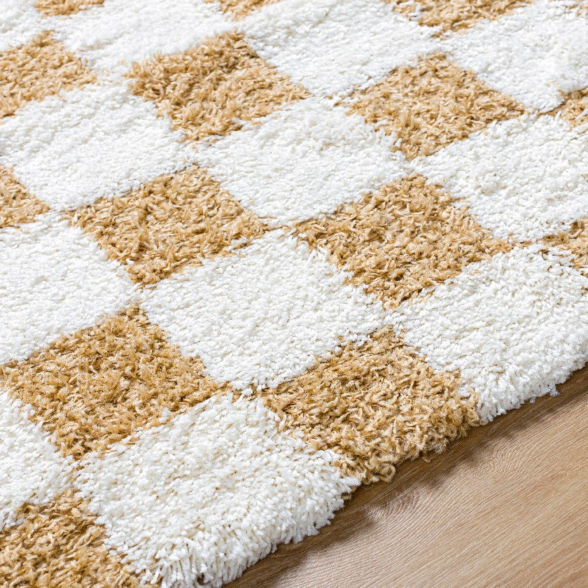 Bondurant Modern Mustard Area Rug